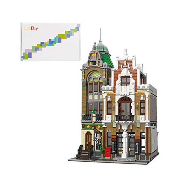 EastWind Magasin de jouets européen Modèle Street View Modulaire Maison Kits de construction compatibles avec Lego Architectu