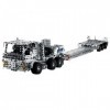 Eitech 00331 Kit de construction en métal – Camion avec remorque, kit de modélisme avec 2180 pièces, camion env. 90 cm, jouet