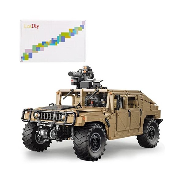 LAKIN Briques de construction technique pour véhicule tout-terrain, 1:8 C61036W, véhicule tout-terrain, compatible avec Lego 