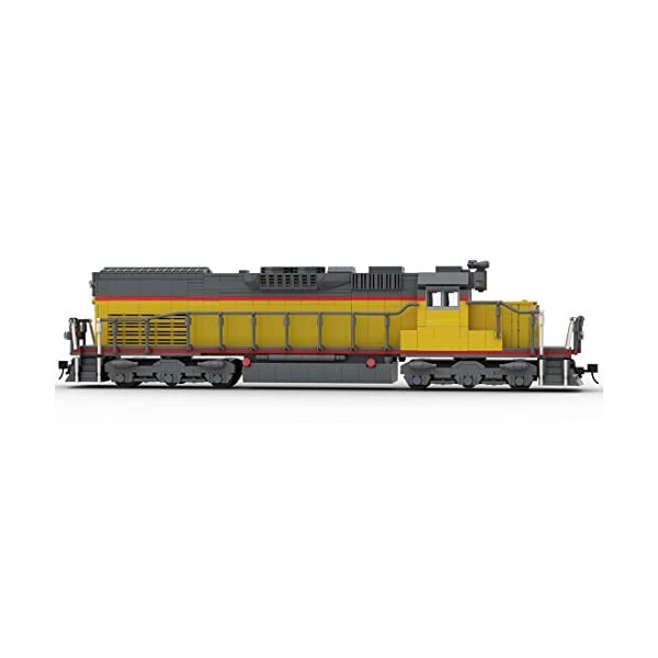 HUBT MOC-112386 Pacific SD40T-2 Train Kit de construction DIY compatible avec Lego Technic 1961PCS 