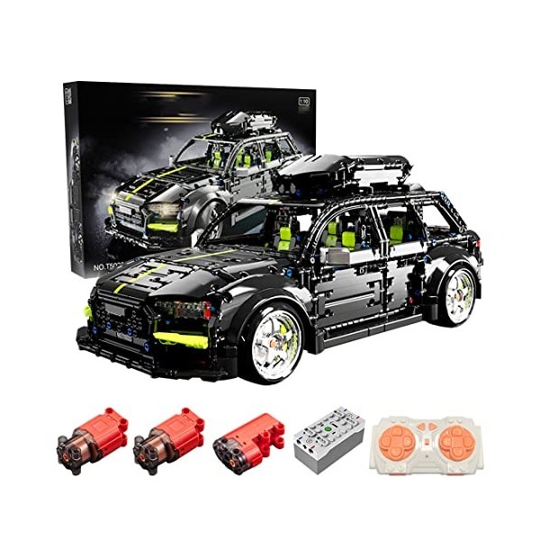 YANYUESHOP 1/10 Technic Car Building Blocks, 2896pcs MOC Race Car Building Set Collectable Car Compatible avec Lego Technic