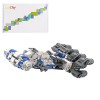 YANYUESHOP Ensemble de Construction de Vaisseau Spatial Technic, 1903 pièces MOC-73874 Micro Blockade Runners Tantive IV Libe