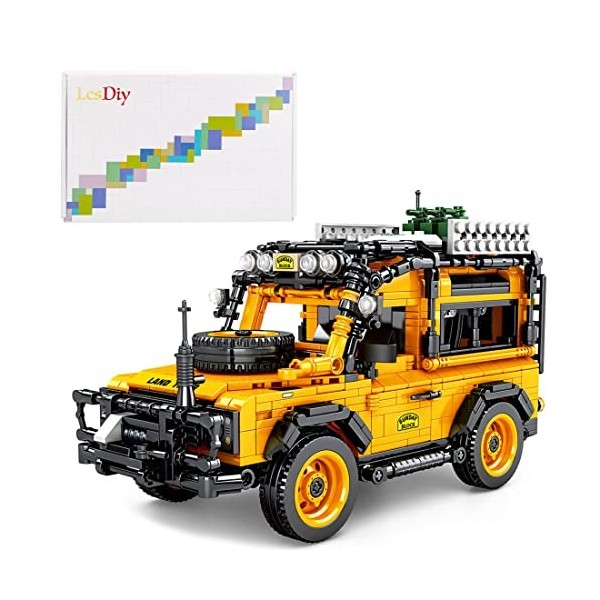 YANYUESHOP Technic Car Building Blocks, 2860pcs MOC Off-Road Vehicle Building Kit, Technic Off-Road Vehicle Building Set Comp