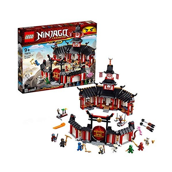 LEGO NINJAGO - Le monastère de Spinjitzu - 70670 - Jeu de construction