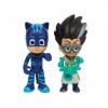 PJ Masks JP JPL24886 Ensemble de Figurines Lumineuses Motif Chat et Roméo Multicolore