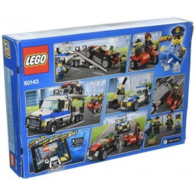 LEGO City Le braquage du transporteur de voitures 60143