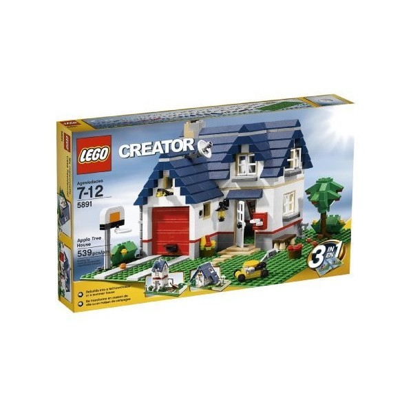 LEGO Creator Apple Tree House 5891 - 539 Piece set by LEGO