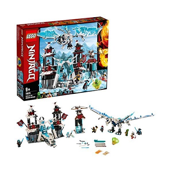 LEGO®-NINJAGO® Le château de l’Empereur oublié Jeu pour Enfant 9 Ans et Plus, Briques de Construction Garçon et Fille, 1218 P