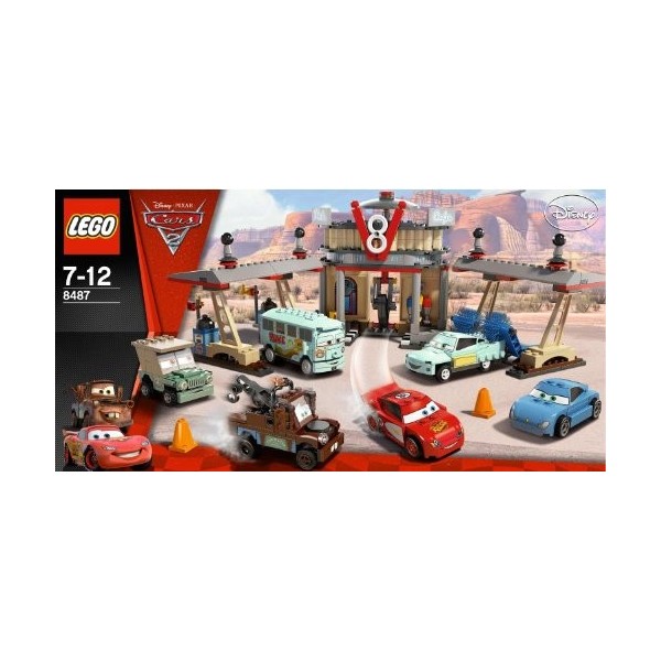 LEGO Cars - 8487 - Jeu de Construction - Le Café V8 de Flo