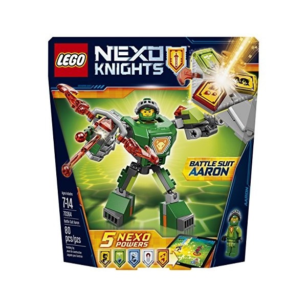 LEGO Nexo Knights Battle Suit Aaron 70364 Building Kit 80 Piece 