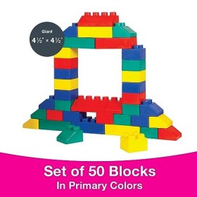 Edushape 806050 Lot de 50 bloqueurs EDU