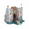 EnWind Modèle de porte médiévale, maison de pirate, blocs de construction modulaires, compatibles avec larchitecture Lego, 2