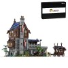 KeepDo Modular Haus Baustein, MOC-118869 Architecture Bausteine Haus Bausatz Schloss Modular Building, Bauset Architektur Mod