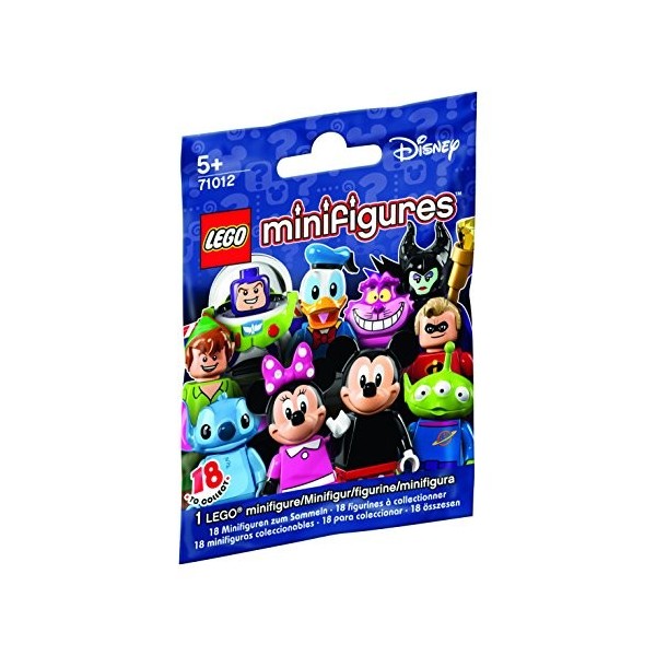 Set Complet 18 Figurines différentes Disney Personnages Lego 71012 Mini Figures