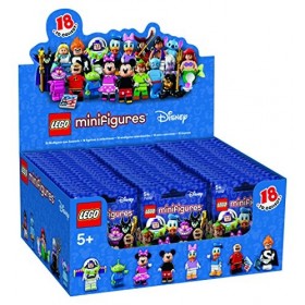 Set Complet 18 Figurines différentes Disney Personnages Lego 71012 Mini Figures