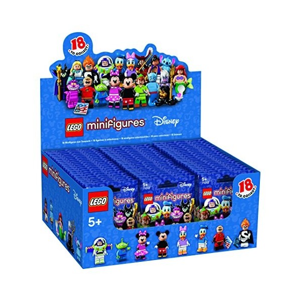 Set Complet 18 Figurines différentes Disney Personnages Lego 71012 Mini Figures