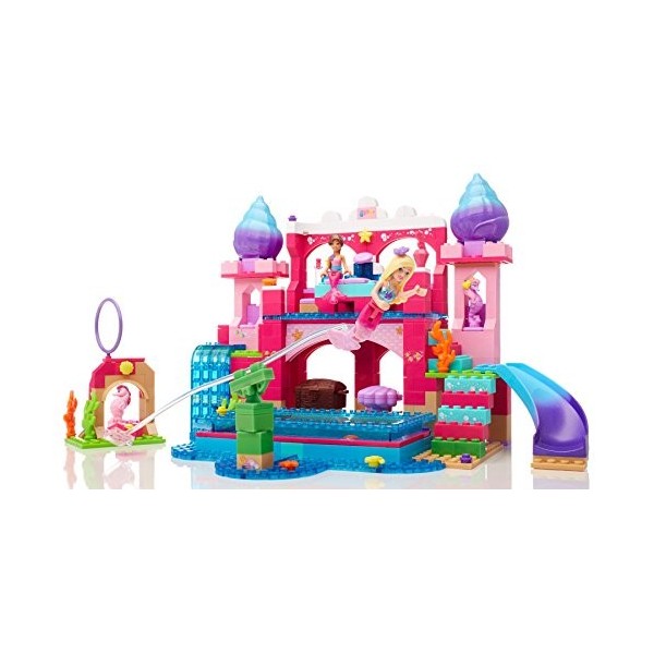 Mega Bloks - 80241 - Jeu De Construction - Barbie - Château De Sirène