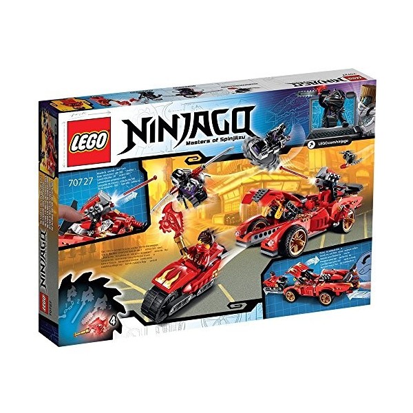 Lego Ninjago- Playthèmes - 70727 - Jeu De Construction - Le Ninja X-1