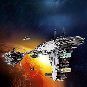 Ditzz Sci-FI Vaisseau Spatial Blocs de Construction, Modèle de Frégate Médicale, 6388 Pièces Jeu de Construction Compatible a