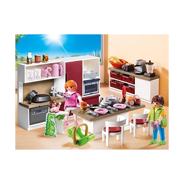 Playmobil Cuisine aménagée, Multicolore, Taille Unique