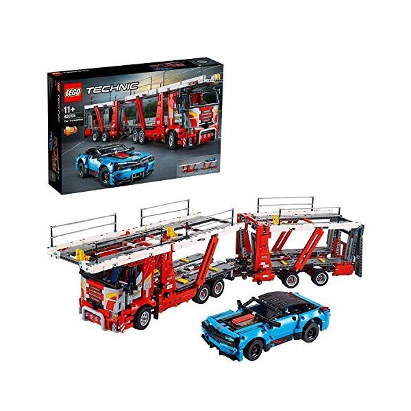 LEGO Technic - Le transporteur de voitures, Jeu Garçon et Fille 11 Ans et Plus, Jeu de Construction 2493 Pièces - 42098