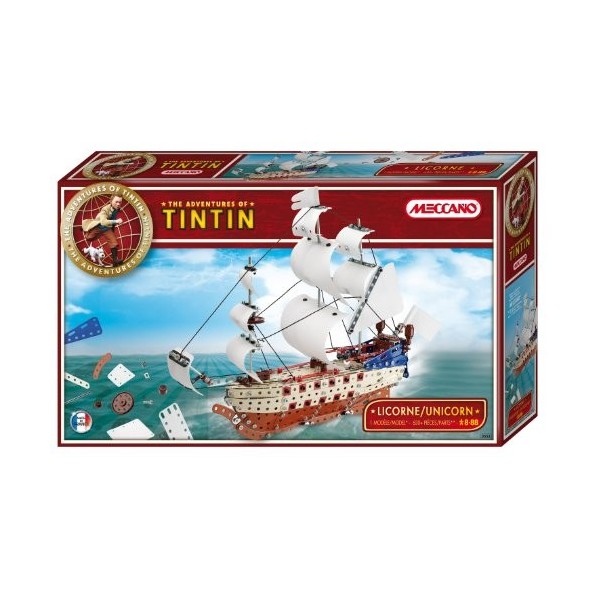 Meccano - 830553 - Jeu de Construction - La Licorne - Collection Tintin