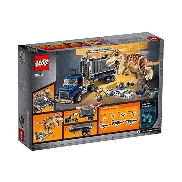 Lego Jurassic World T. Rex Transport [75933 - 609 Pieces]