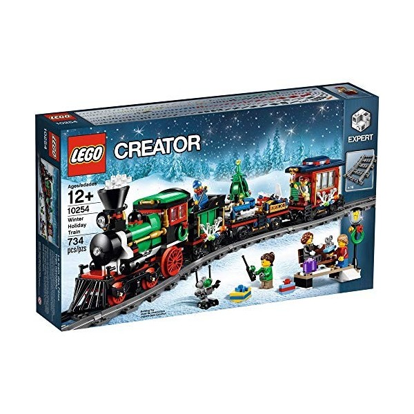 LEGO Train de Noël Festif Creator 10254 en Jouet