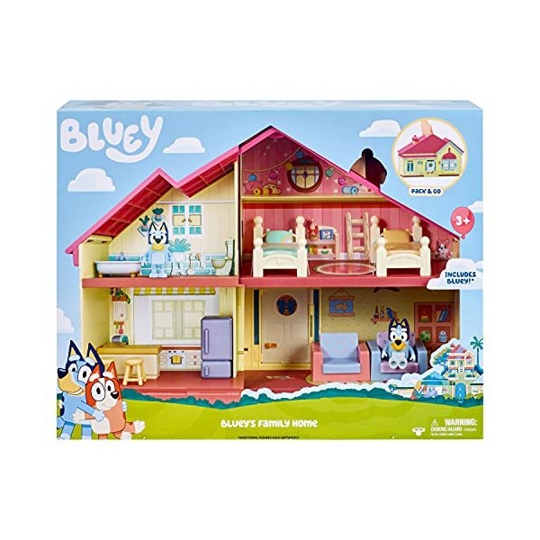 Bluey Set de Jeu La Maison de avec Figurine Incluse