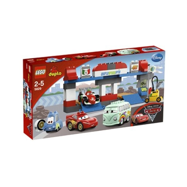 LEGO DUPLO Cars - 5829 - Jeu de Construction - Le Pit Stop