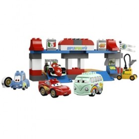 LEGO DUPLO Cars - 5829 - Jeu de Construction - Le Pit Stop