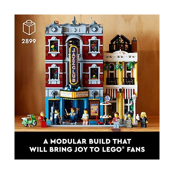 LEGO Icons Jazz Club 10312 Kit de construction pour adultes et adolescents, un cadeau de collection pour musiciens, amateurs 