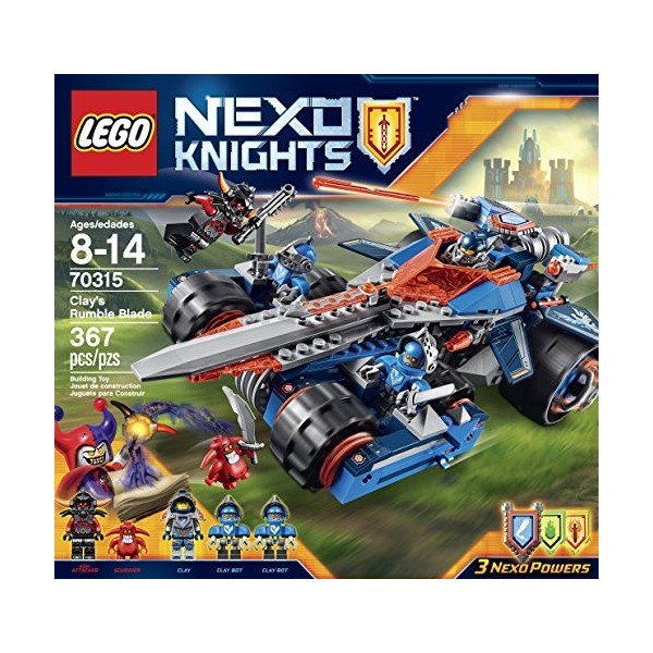 Lego Nexoknights Lame ronronnement de largile 70315