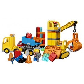 LEGO DUPLO Town 10813 Big Construction Site Building Kit 67 Piece by LEGO