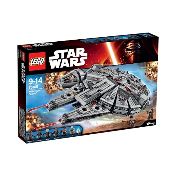 LEGO Star Wars Millennium Falcon 75105 Building Kit by LEGO
