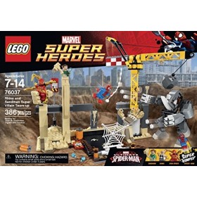 LEGO Super Heroes 76037 Rhino and Sandman Super Villain Team-Up Building Kit