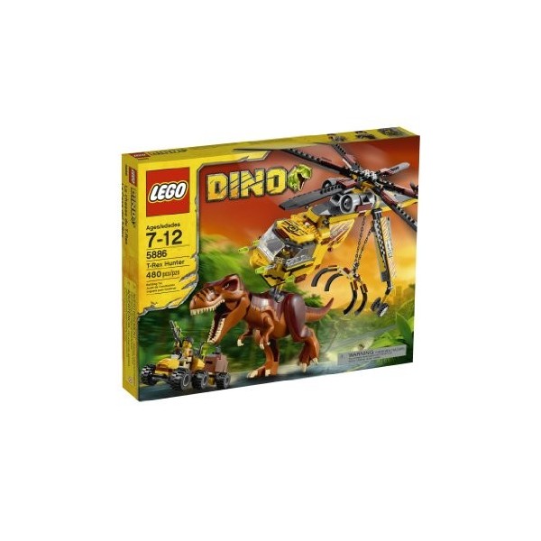 LEGO Dino t-Rex Hunter 480pièce s Jeu de Construction – Jeux de Construction Multicolore, 7 Année s , 480 pièce s , 12 A