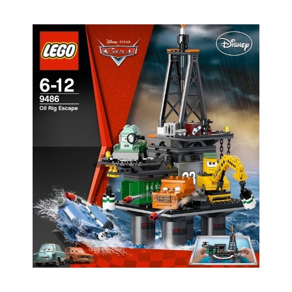 LEGO Cars - 9486 - Jeu de Construction - La Plate Forme Pétrolière