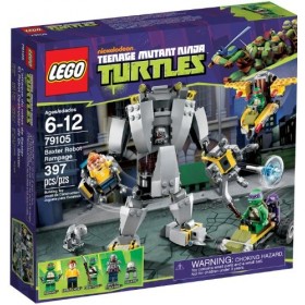 Lego Teenage Ninja Mutant Turtles Set 79105 Baxter Robot Rampage japan import 