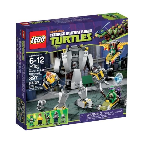 Lego Teenage Ninja Mutant Turtles Set 79105 Baxter Robot Rampage japan import 