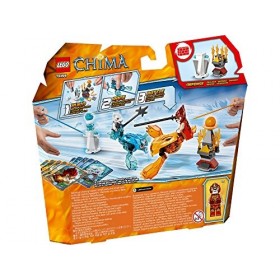 Lego Legends Of Chima - Speedorz - 70156 - Jeu De Construction - Starter Set - Laval Vs Sir Fangar