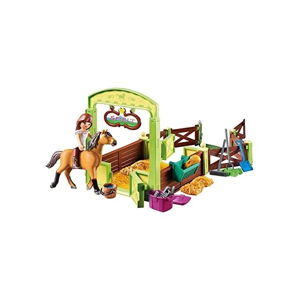 Playmobil 9478 - Spirit - Lucky et Spirit avec Box - Nouveaute 2019