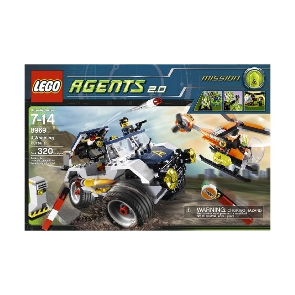 Agents LEGO 4-Wheeling Pursuit 8969 