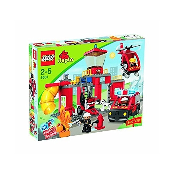 LEGO - 5601 - Duplo - Jeux de Construction - La caserne des Pompiers