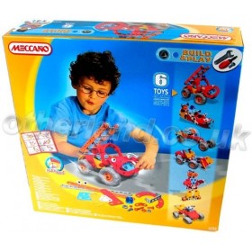 MECCANO - Jeu de Construction - Camion de Pompiers - 6 modèles - Build and Play