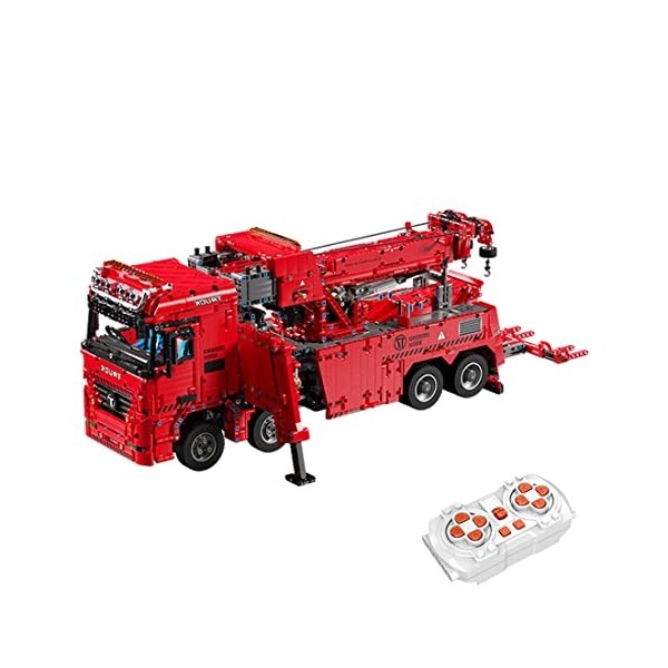 Panno Electric Water Spraying Fire Truck Building Blocks 4629pcs Bricks Toys, Puzzle Assembly Toy Engineering Car Constructio