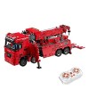 Panno Electric Water Spraying Fire Truck Building Blocks 4629pcs Bricks Toys, Puzzle Assembly Toy Engineering Car Constructio