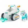 PAW PATROL Everest Véhicule de Chasse-Neige avec Figurine de Collection, pour Enfants à partir de 3 Ans