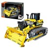 YANYUESHOP Technic Bulldozer Kit de Construction – 1988 véhicules de Construction Bulldozer télécommandés avec Moteur et cont
