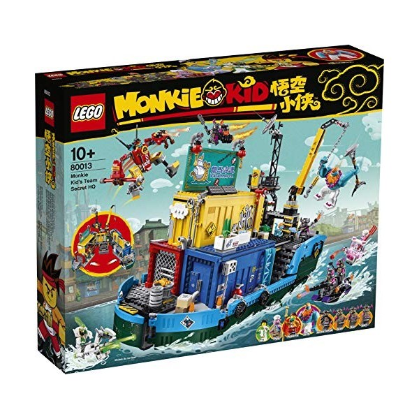 LEGO Monkie Kid Monkie Kids geheime Teambasis 80013 